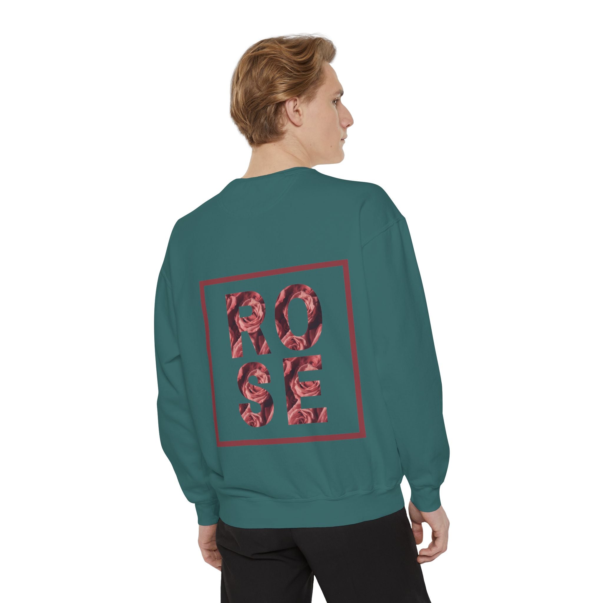 Rose Graphic Unisex Sweatshirt.