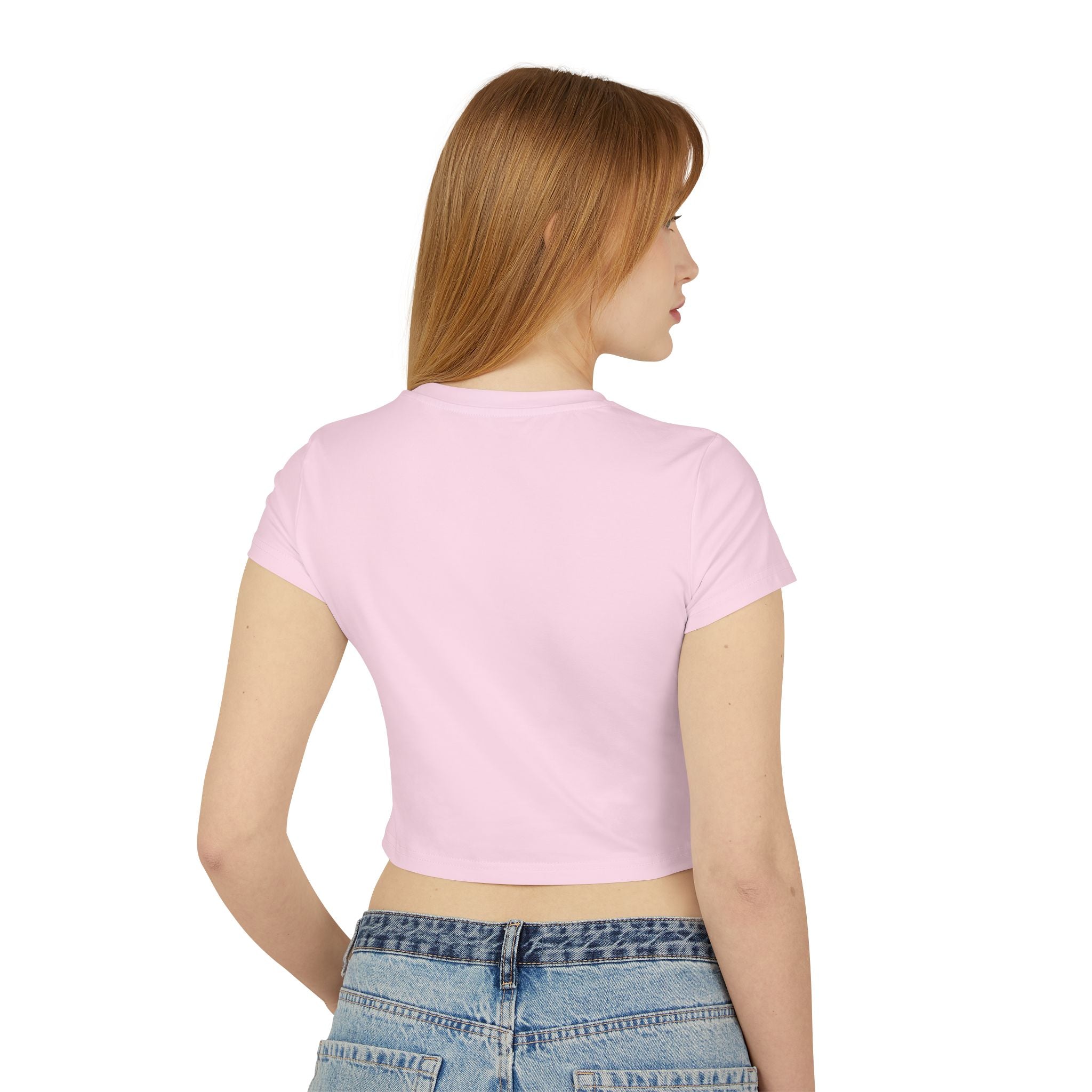 Chic Women's Baby Tee with 'Mom Life' Design,