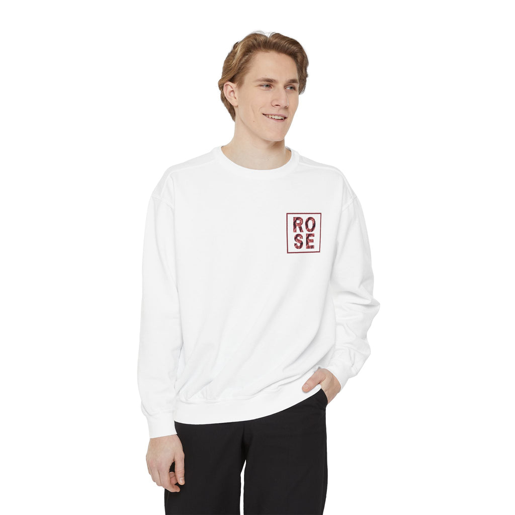 Rose Graphic Unisex Sweatshirt.