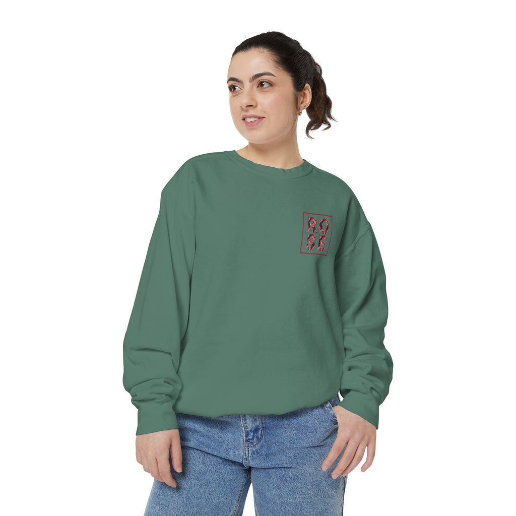 Rose Graphic Unisex Sweatshirt.