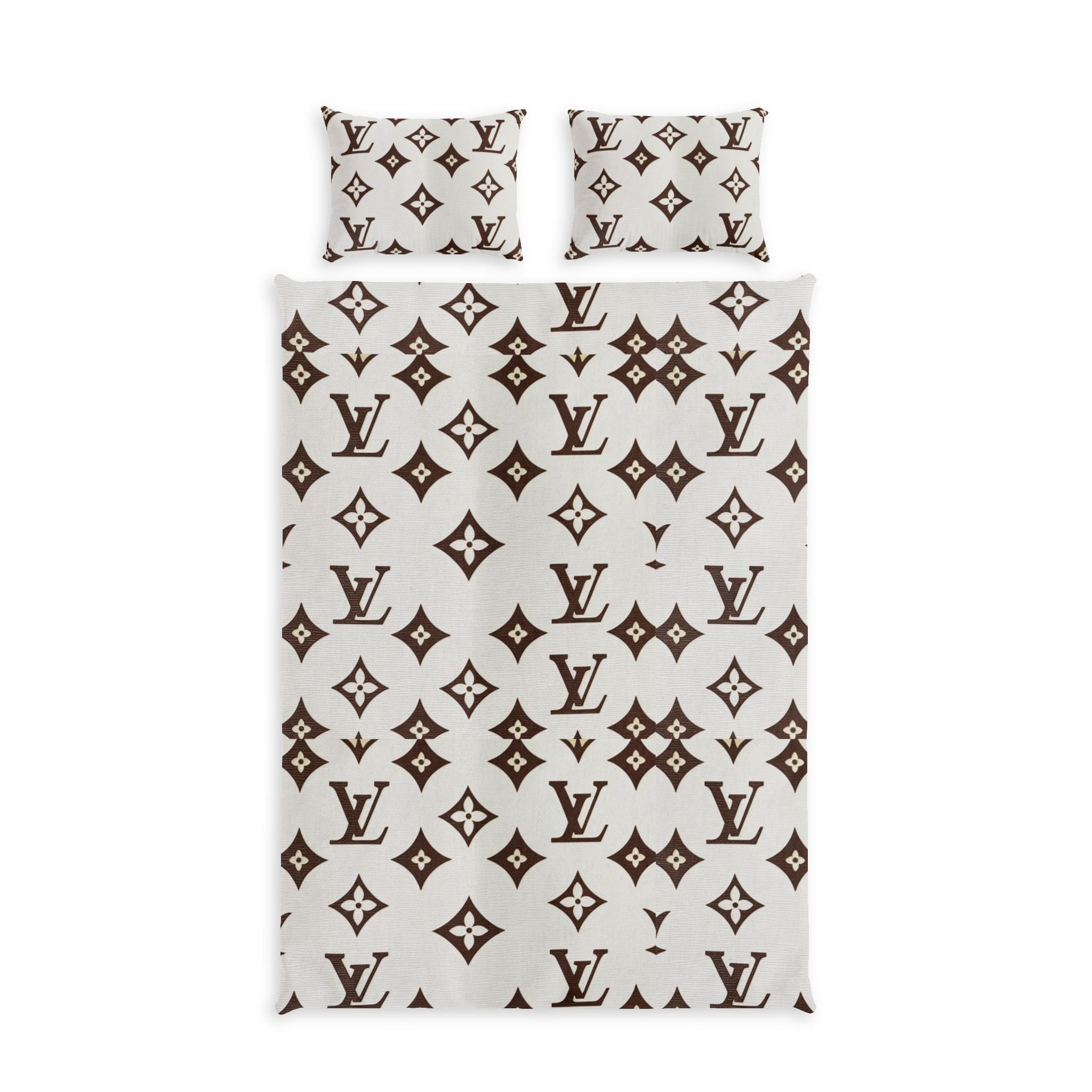 Luxury Monogram Cotton Bed Set