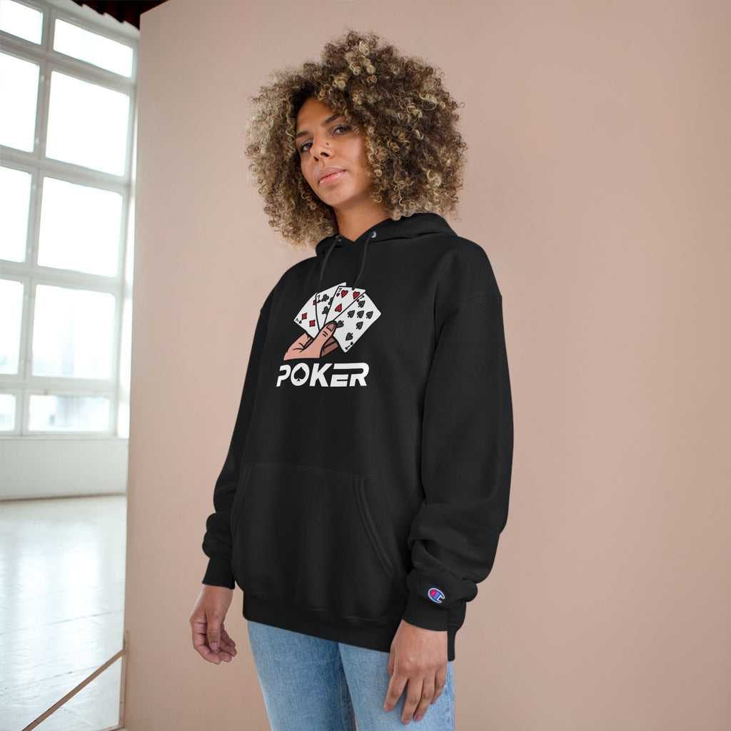 Stylish Poker Champion Hoodie, Gamer Apparel.