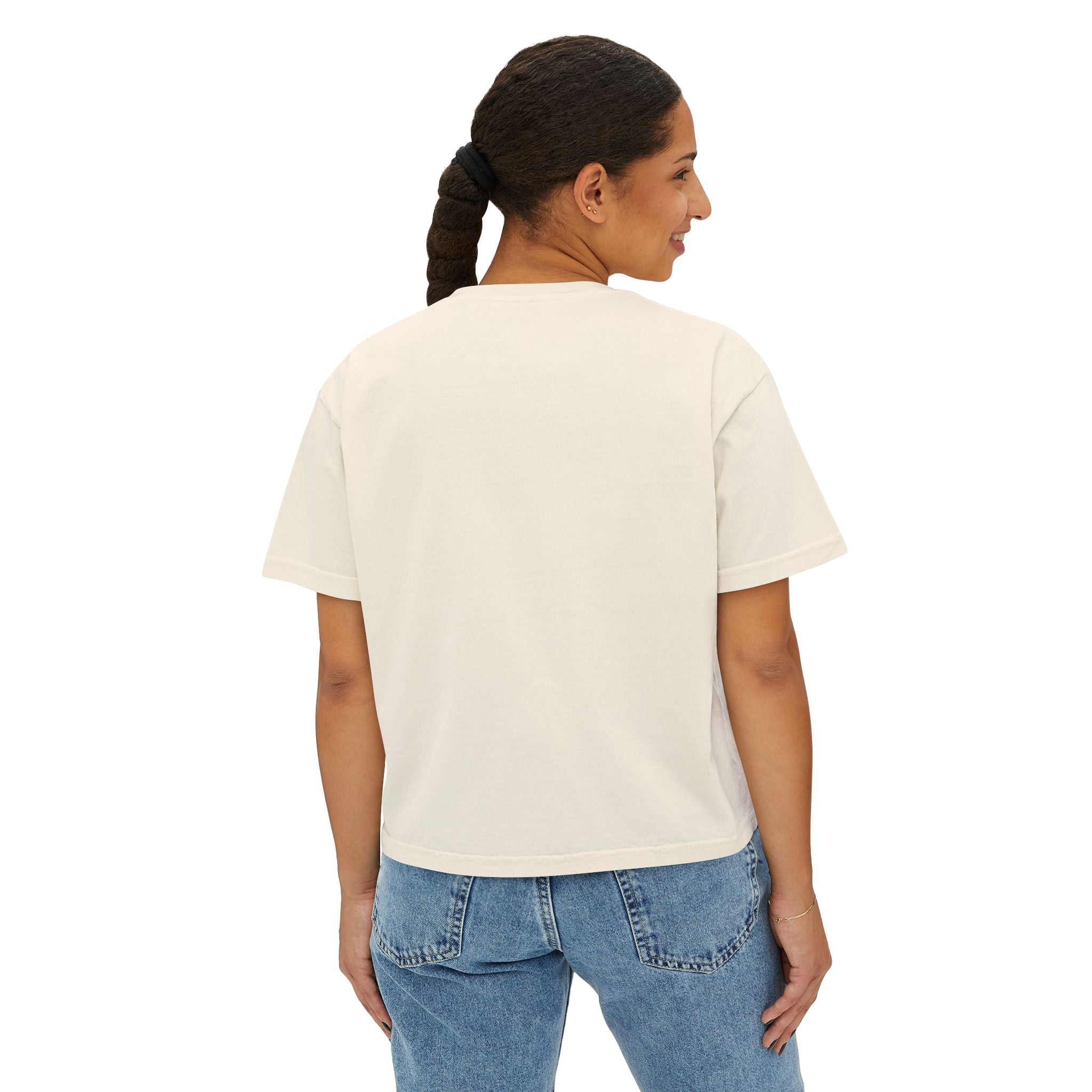Euphoria Graphic Boxy Tee.