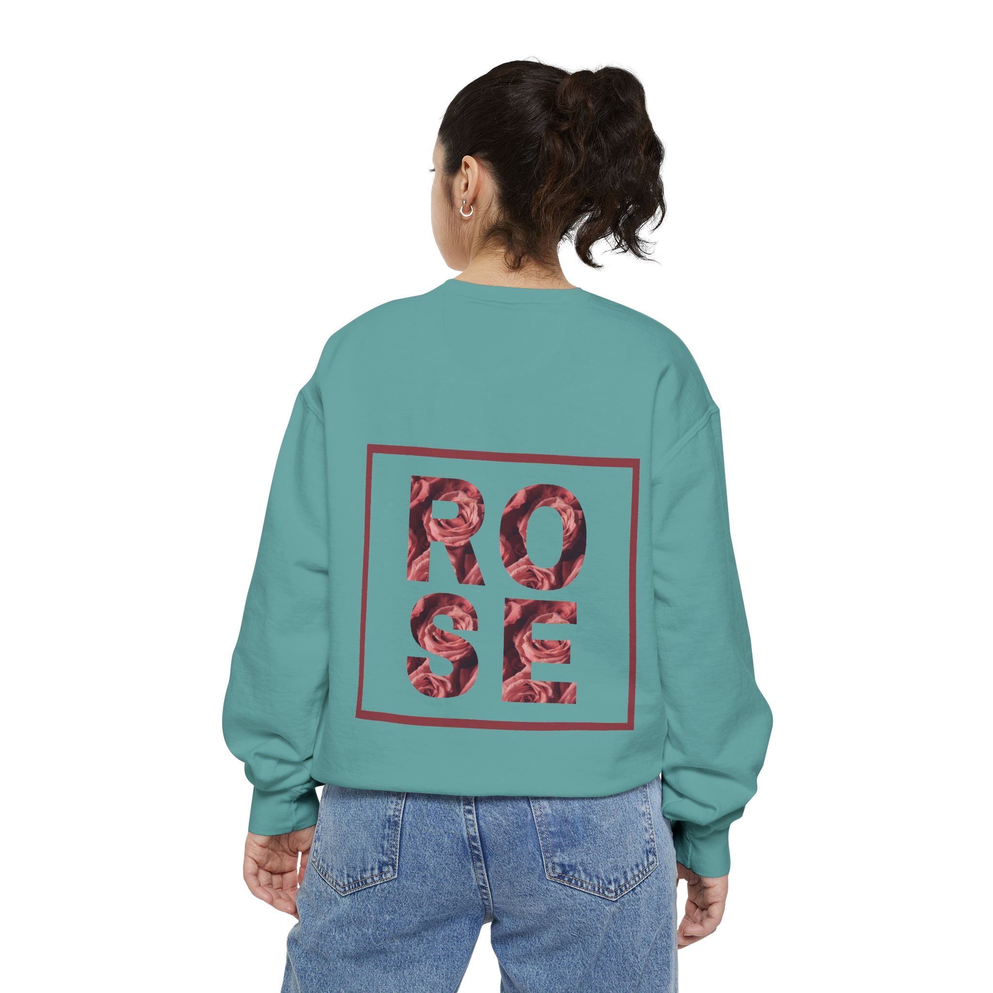 Rose Graphic Unisex Sweatshirt.