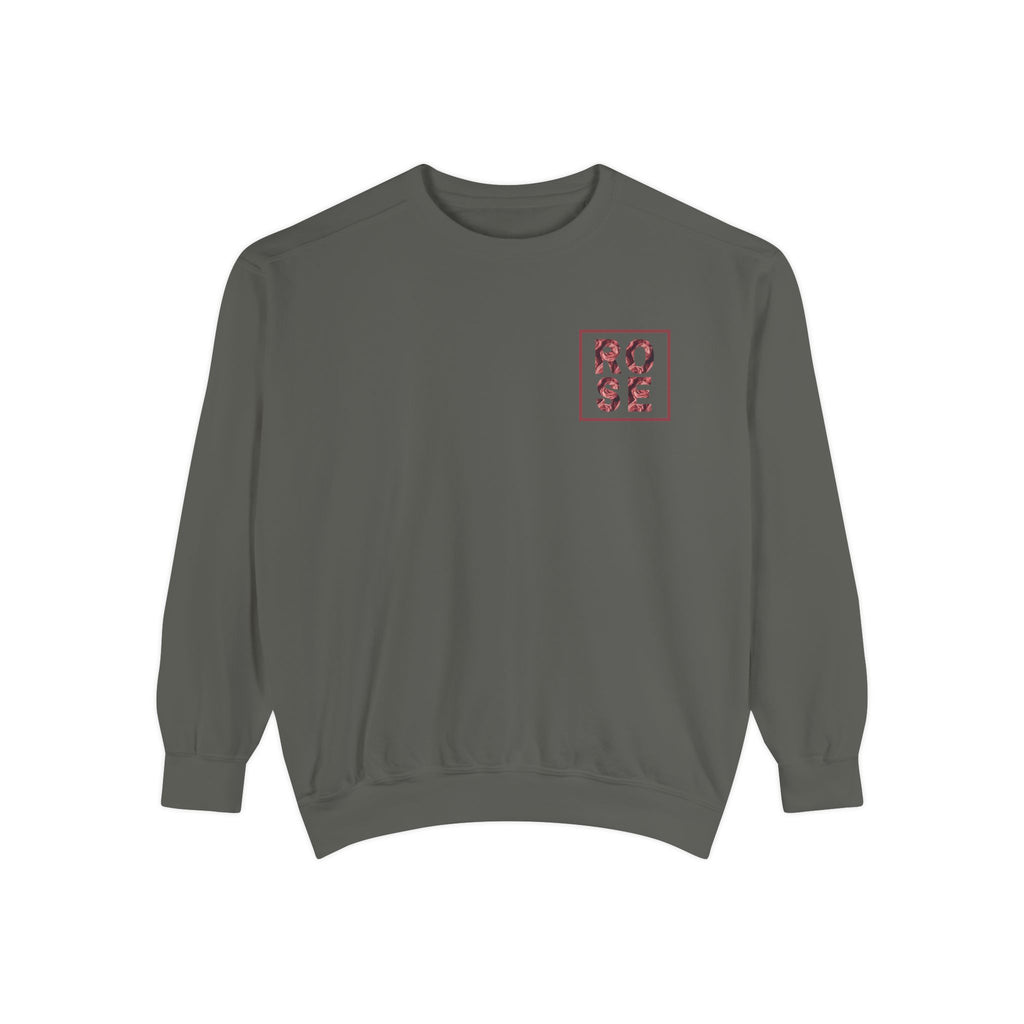 Rose Graphic Unisex Sweatshirt.