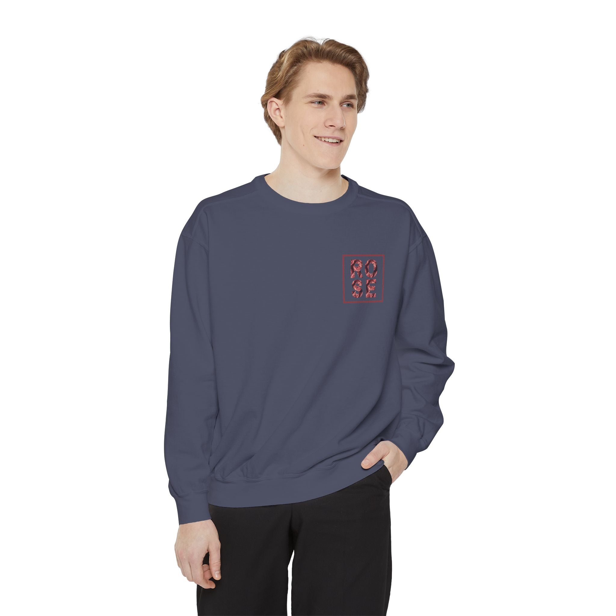 Rose Graphic Unisex Sweatshirt.