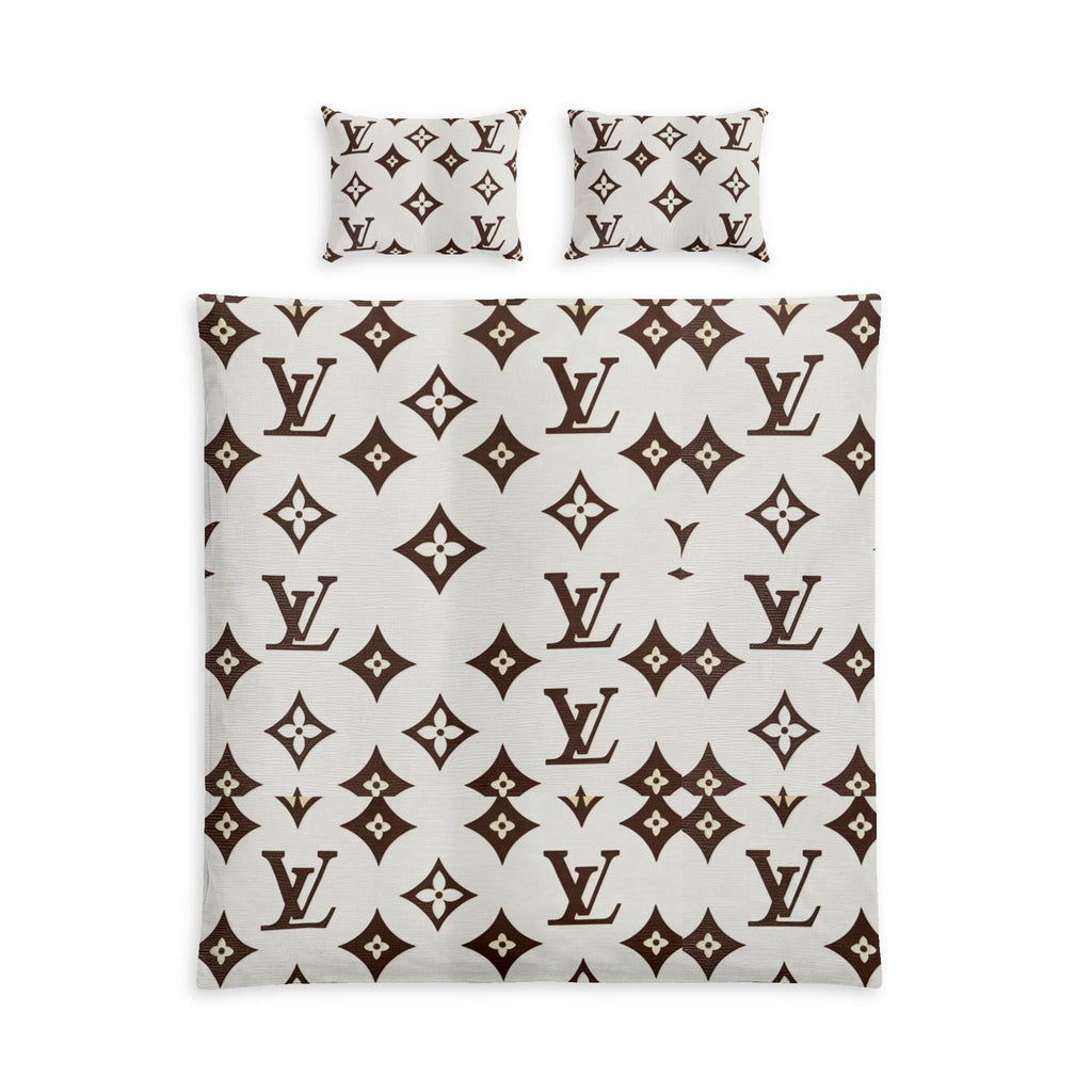 Luxury Monogram Cotton Bed Set
