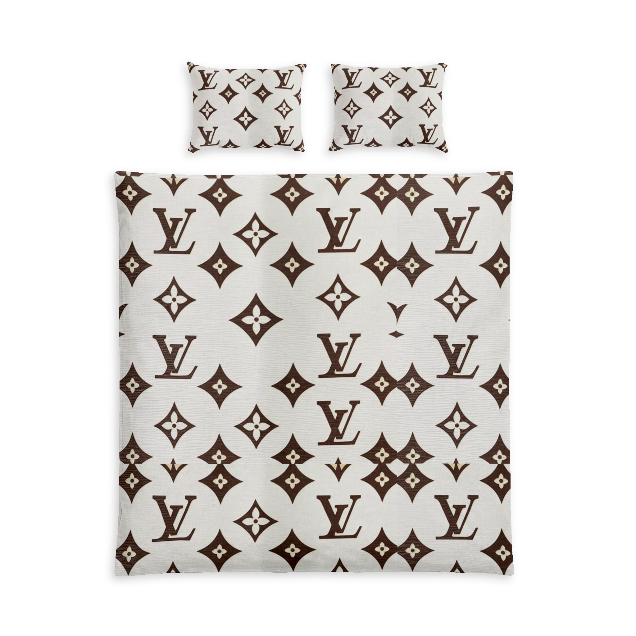 Luxury Monogram Cotton Bed Set