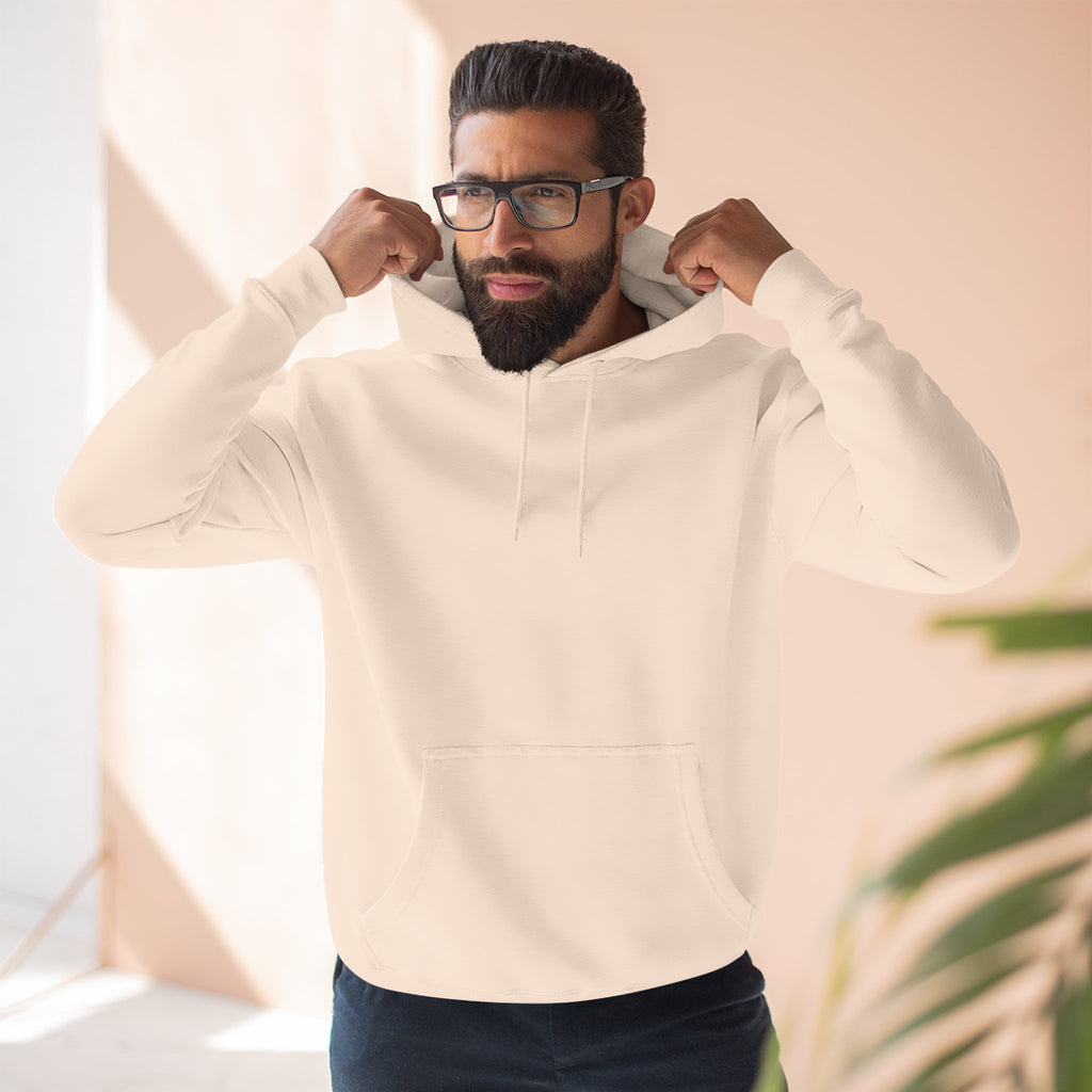 Love You Mess Fleece Hoodie, Stylish Streetwear,