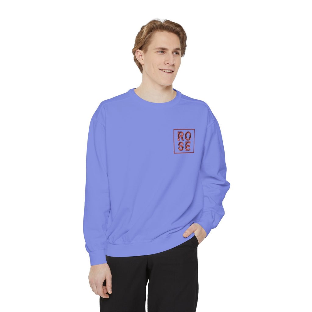 Rose Graphic Unisex Sweatshirt.