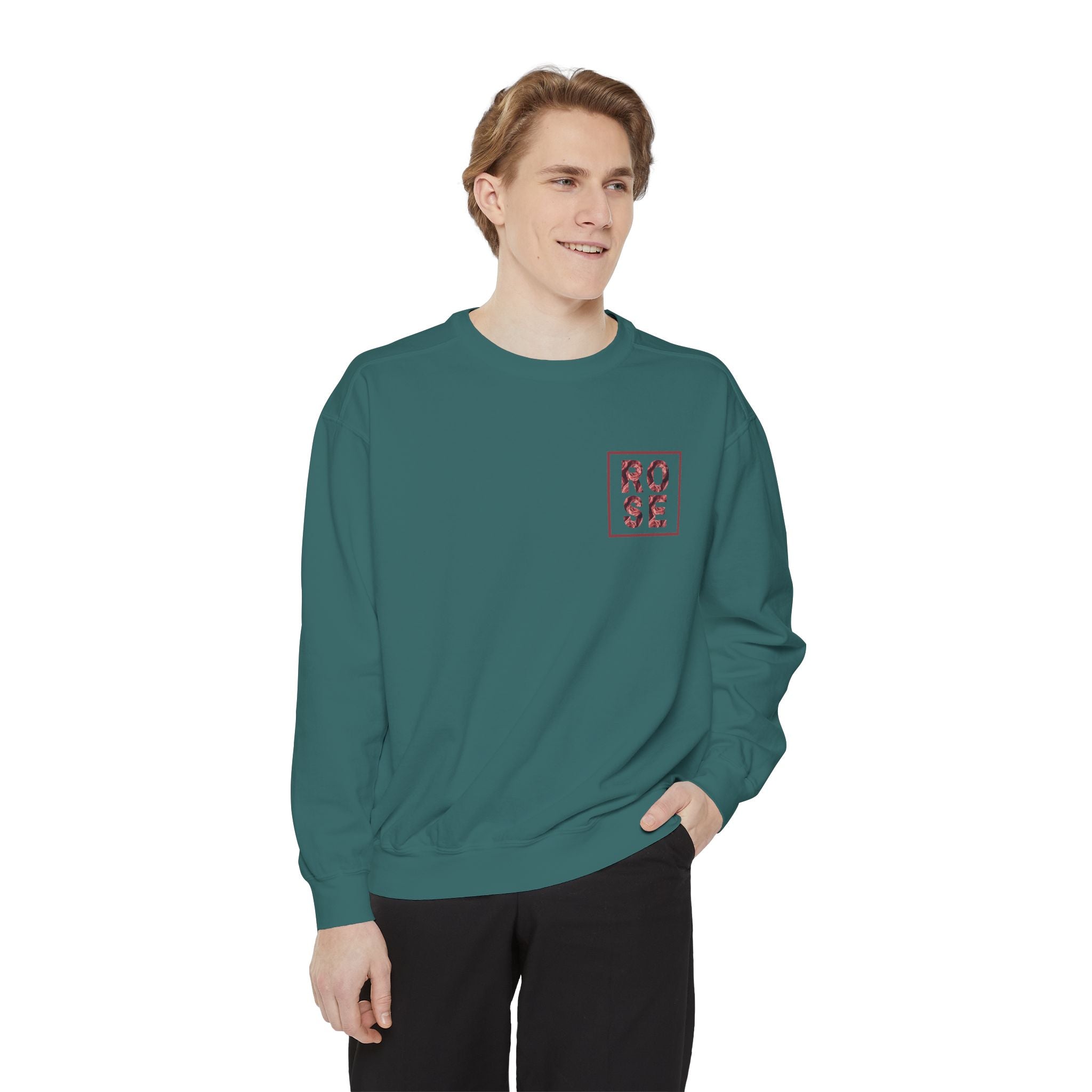 Rose Graphic Unisex Sweatshirt.